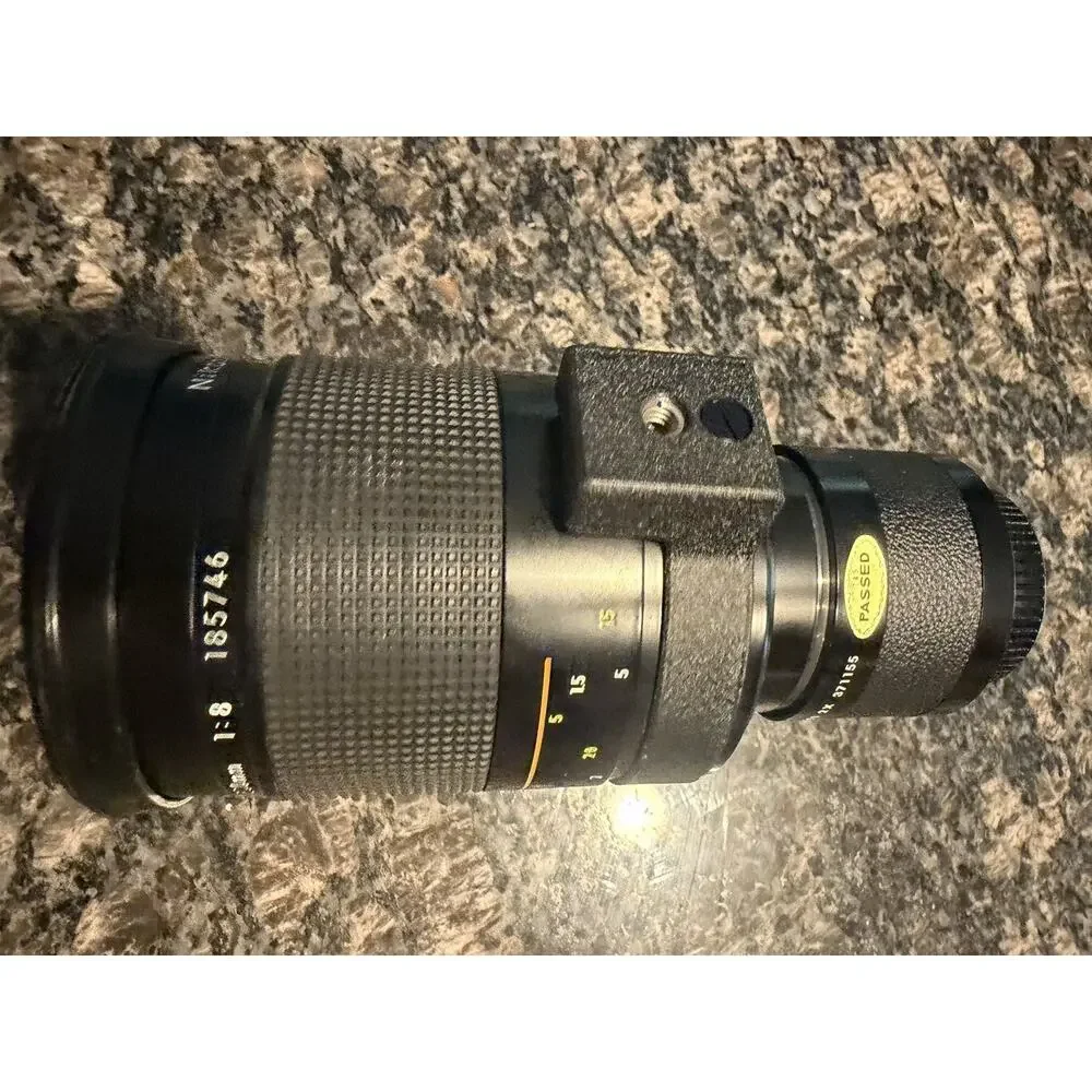 Nikon Reflex Nikkor 500mm f/8 185746 Lens And Teleconverter TC-201 2X 371155